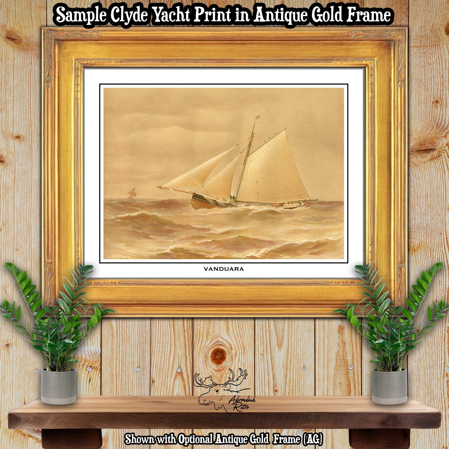 Clyde Yacht Lenore by Henry Shields Fine Art Print